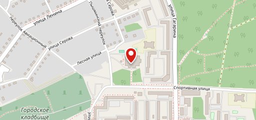 Столовая Спортшколы на карте