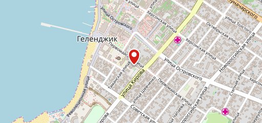 Столовая СССР на карте