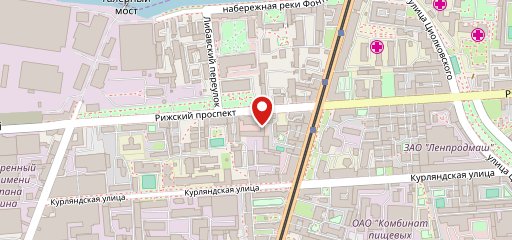 Столовая СССР-стайл на карте