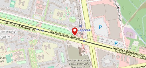 столовая Стандард на карте