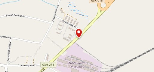 Столовая на карте