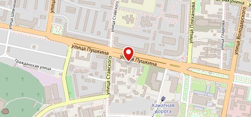 Столовая Статуправления на карте