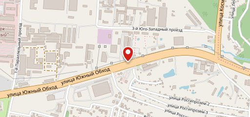 Столовая на карте