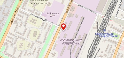 Столовая на карте