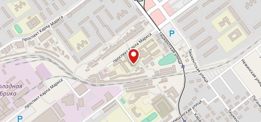 Столовая Студенческая на карте