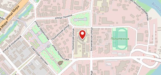 Столовая ВоГУ на карте