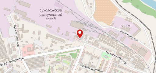 Столовая на карте