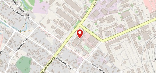 Столовая на карте