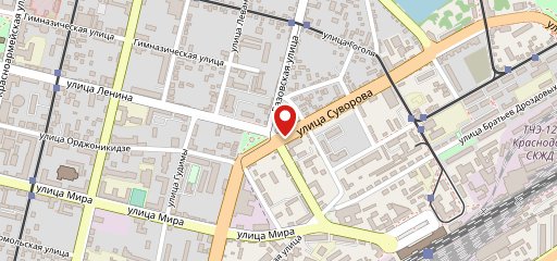 Суворов на карте