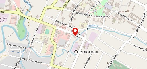 Столовая на карте