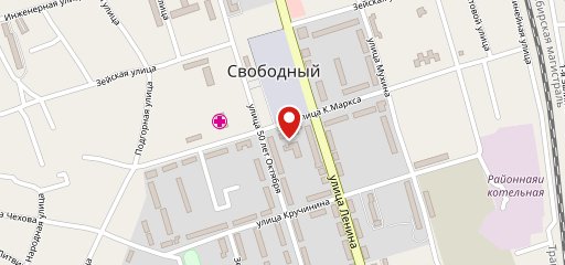Столовая на карте
