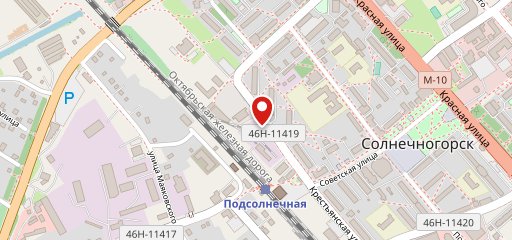 Столовая Связь на карте