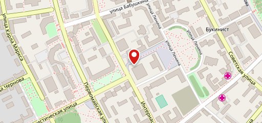 Столовая Связь на карте