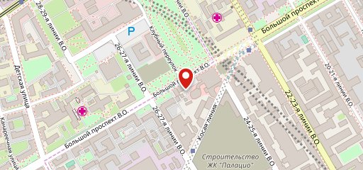 Столовая Сытый дворик на карте