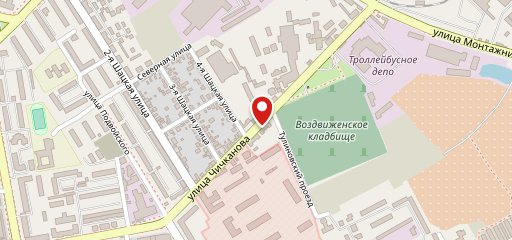 Столовая на карте