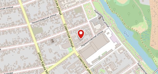 Столовая на карте
