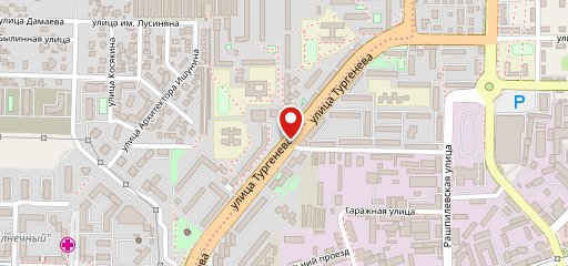 Тарелка на карте