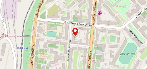 Тарелка на карте