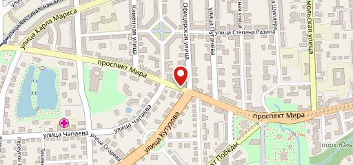 Тарелочка на карте