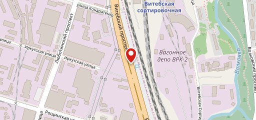 Столовая ТЧР-9 на карте