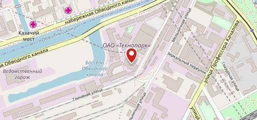 Столовая Технопарка на карте