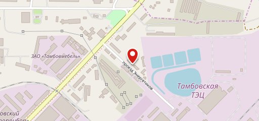 Столовая ТЭЦ на карте