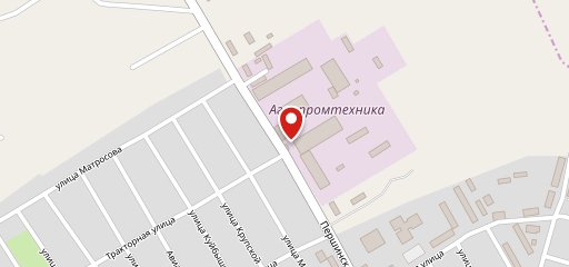 Столовая на карте