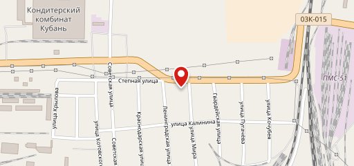 Столовая на карте