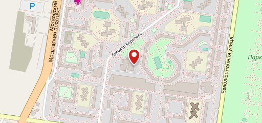 Столовая на карте