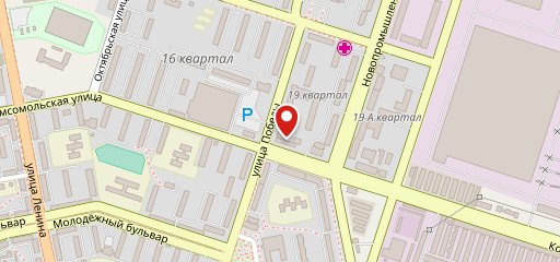 Столовая на карте