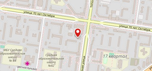 Столовая на карте