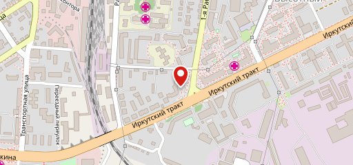Столовая на карте