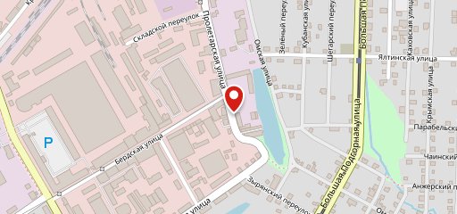 Столовая на карте
