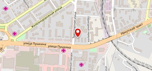 Березка на карте