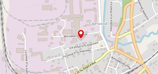 Столовая на карте