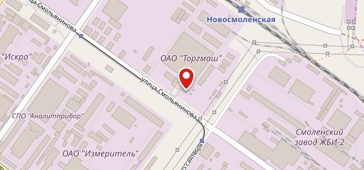 Столовая ОАО "Торгмаш" на карте