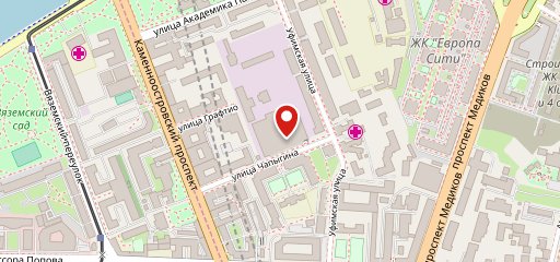 Столовая ТРК Петербург на карте
