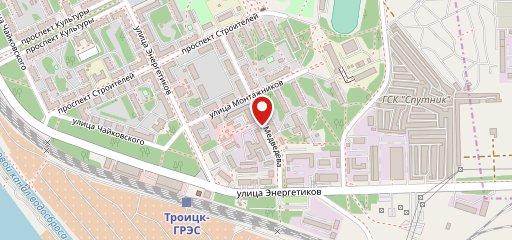 Столовая на карте