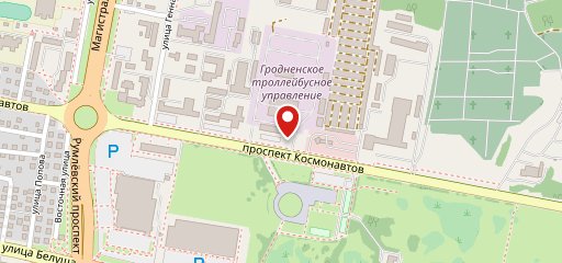 столовая троллейбусного управления на карте