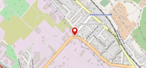 Столовая на карте