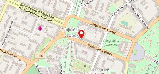 Столовая Центра общественного питания НовГУ на карте