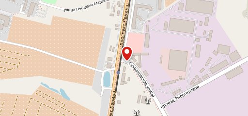 Столовая на карте