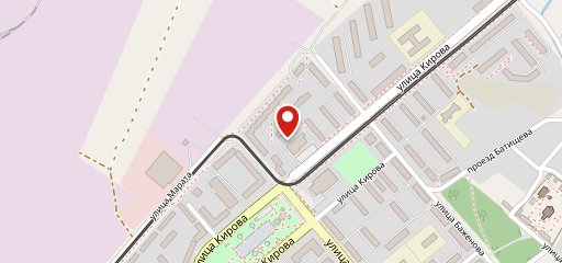 Столовая на карте
