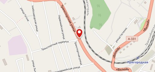 Столовая на карте