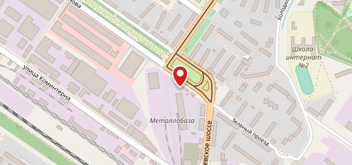 Столовая на карте
