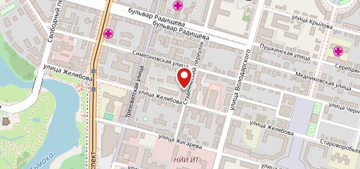 Столовая ТвГУ на карте