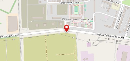 Столовая на карте