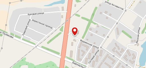 Столовая на карте