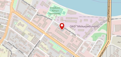 Столовая у Мелькомбината на карте