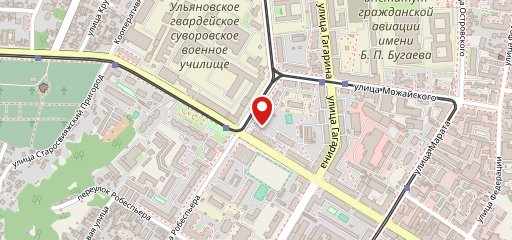 Столовая Училища Связи на карте